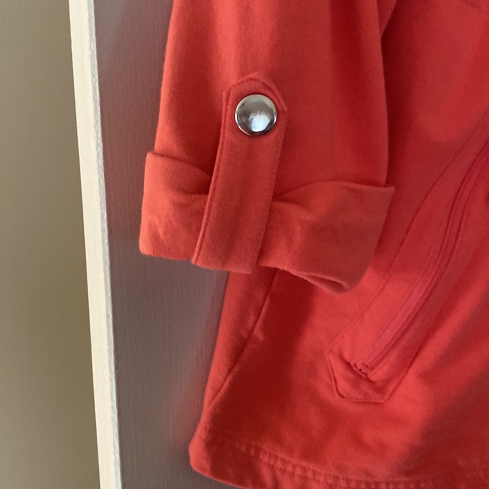 Karen, Scott, XL 3 piece cotton orange jogging suit - Picture 2 of 4